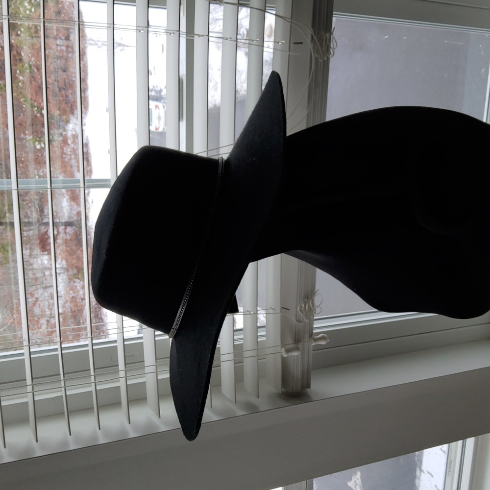 **UpDated Photos!**FRYE Wide Brim Wool Boater - Picture 8 of 16